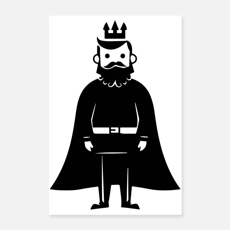 King Man Poster 60 x 90 cm