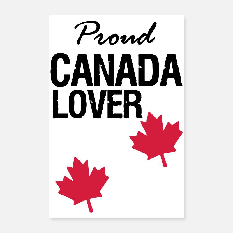 Canada Lover Poster 24" x 35" (60x90 cm)