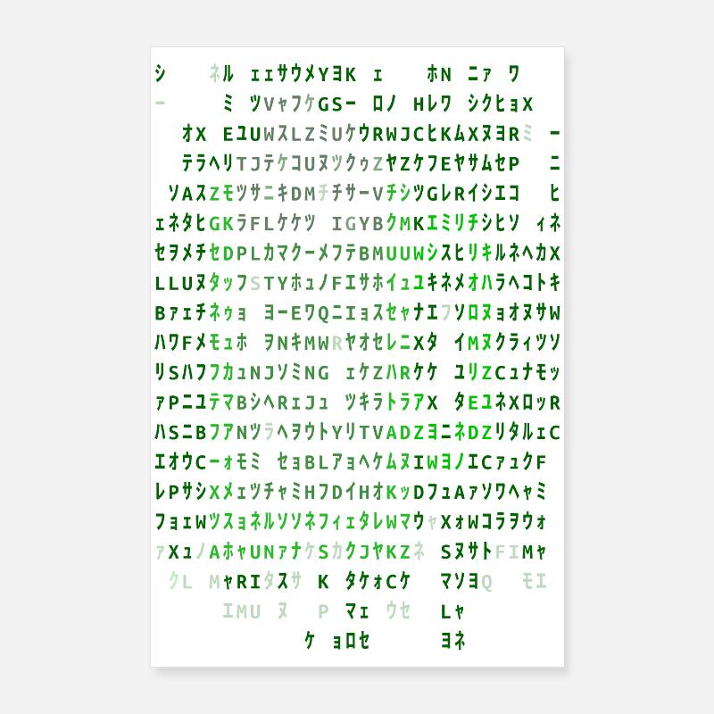 Bière Matrix Poster 60 x 90 cm