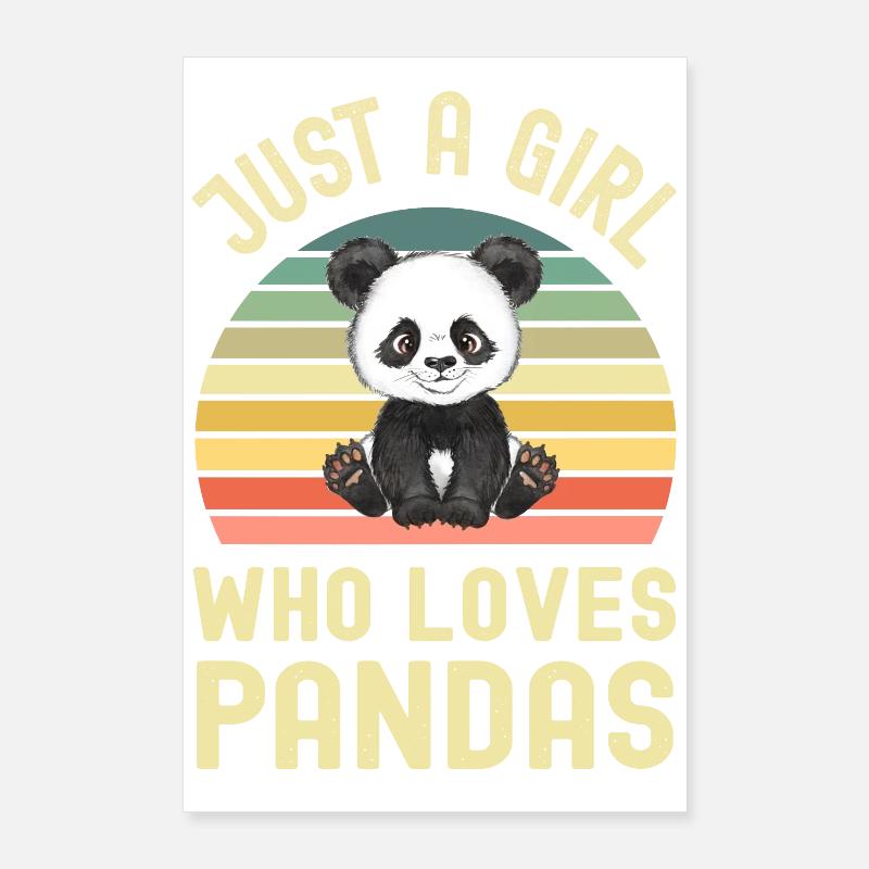 Panda Panda Ours Poster 60 x 90 cm