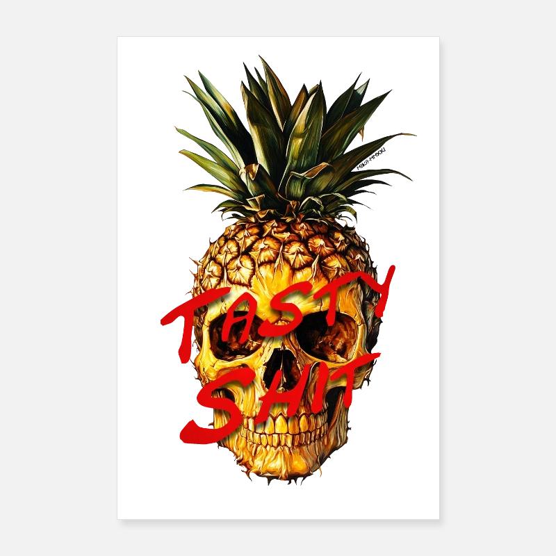 Merde savoureuse Poster 60 x 90 cm