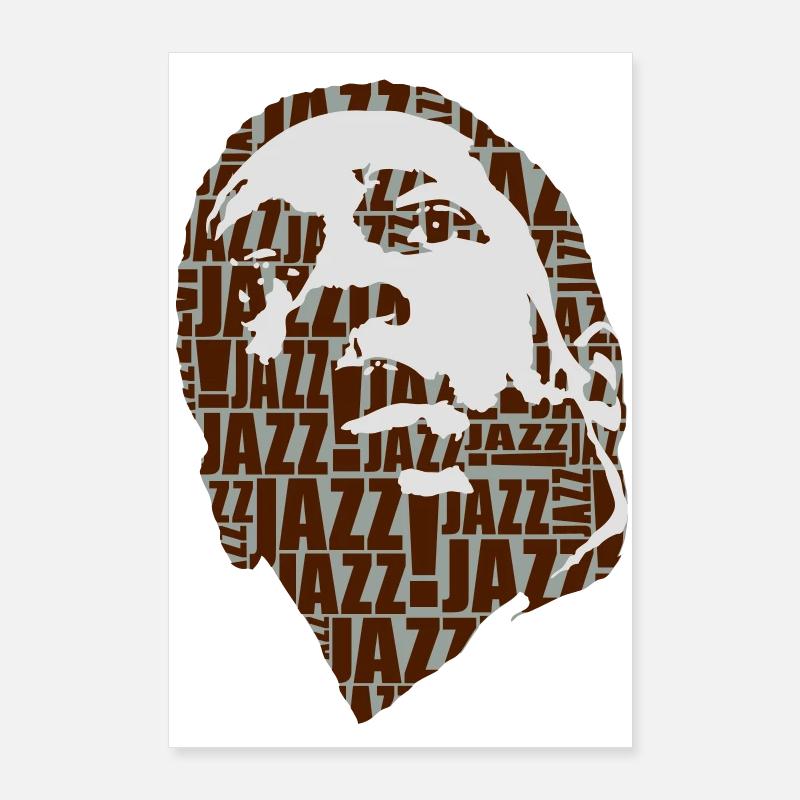 Jazz ne flex Poster 60 x 90 cm