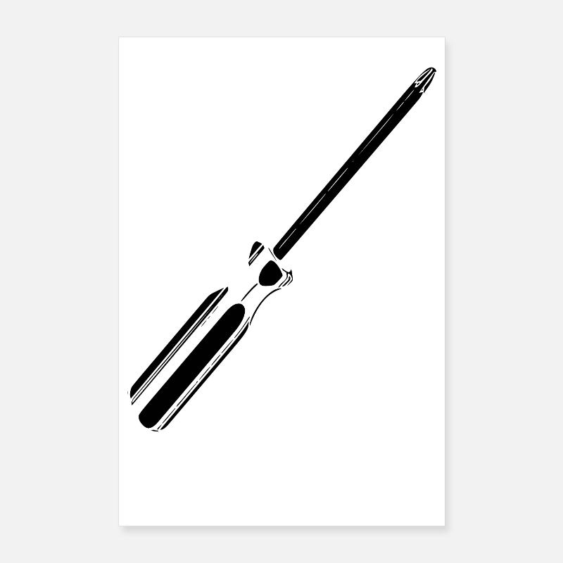 screwdriver Poster 24" x 35" (60x90 cm)
