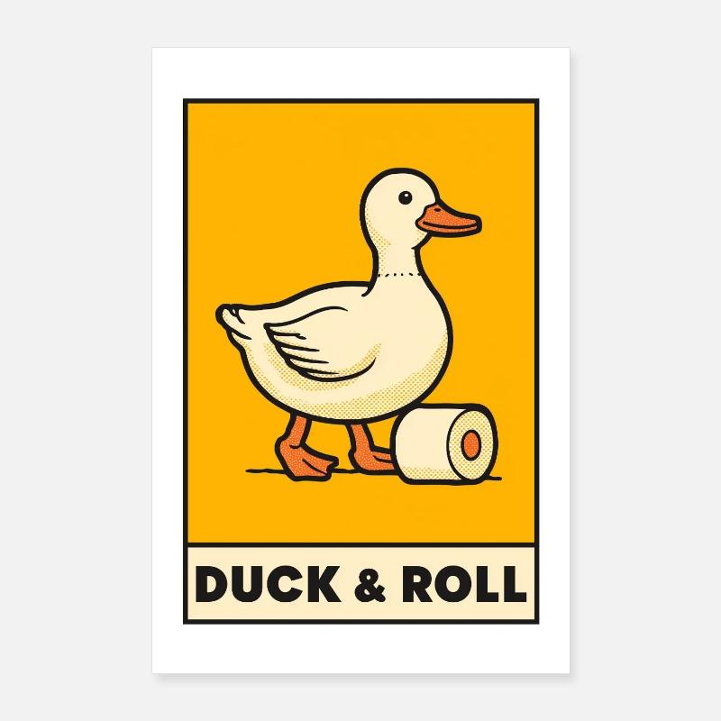 Duck & Roll Poster 60x90 cm