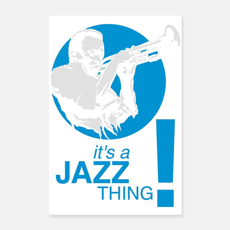 Jazz thing Poster 24" x 35" (60x90 cm)