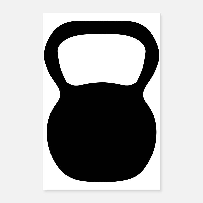 Kettle Bell Poster 24" x 35" (60x90 cm)