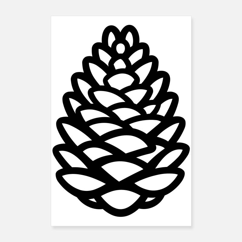 Pomme de Pin Poster 60 x 90 cm