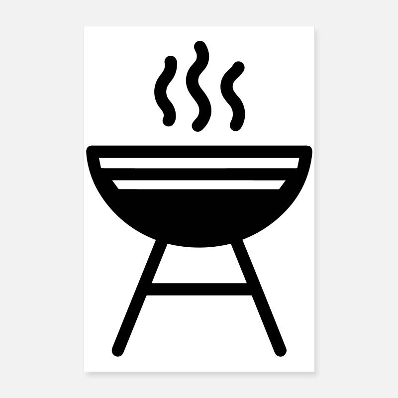 Barbecue Poster 24" x 35" (60x90 cm)