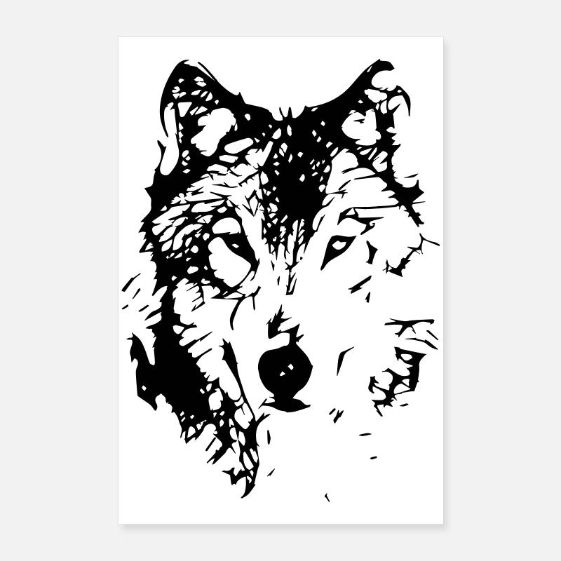WOLF_03 Poster 60x90 cm