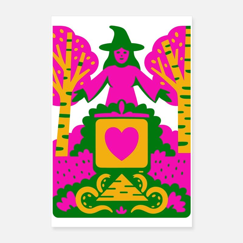 Culte Wicca Poster 60 x 90 cm