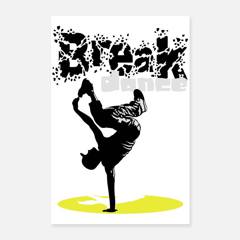 Breakdance flex Poster 60x90 cm