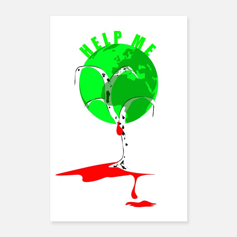 Help Earth: Vulnerable Tree Poster 24" x 35" (60x90 cm)