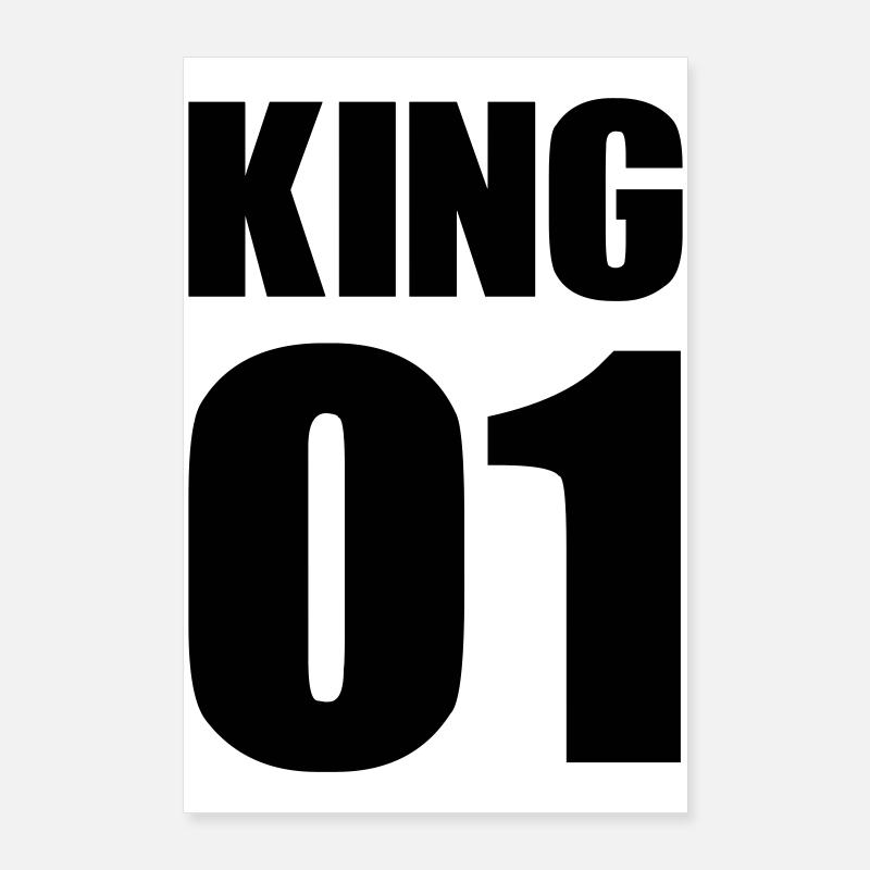king_01 Poster 24" x 35" (60x90 cm)