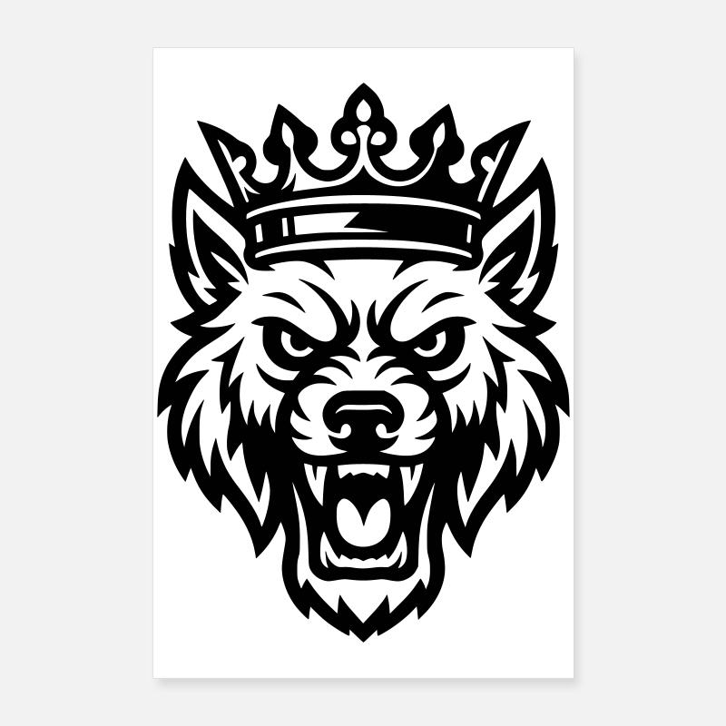 Wolf Poster 60x90 cm