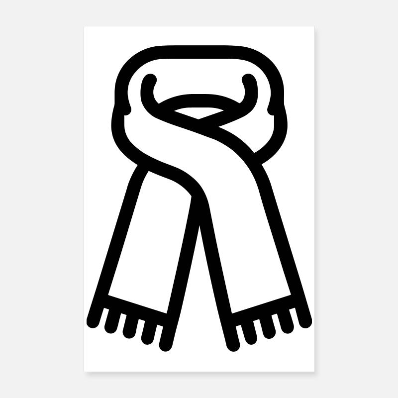 Schal Poster 60x90 cm