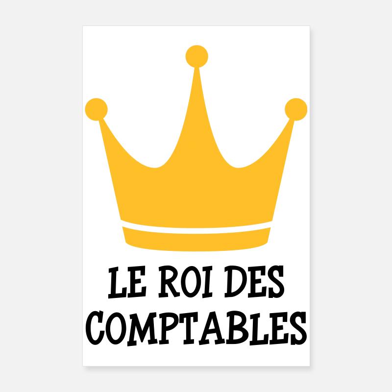 Accountant / Accounting / Comptable / Comptabilité Poster 24" x 35" (60x90 cm)