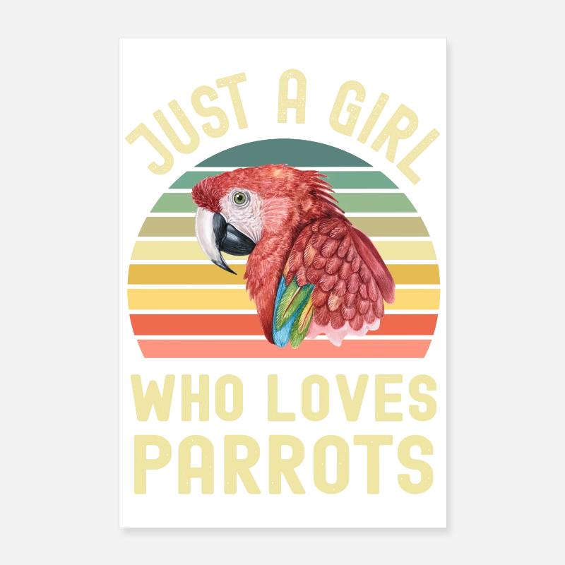 Papagei Ara Poster 60x90 cm