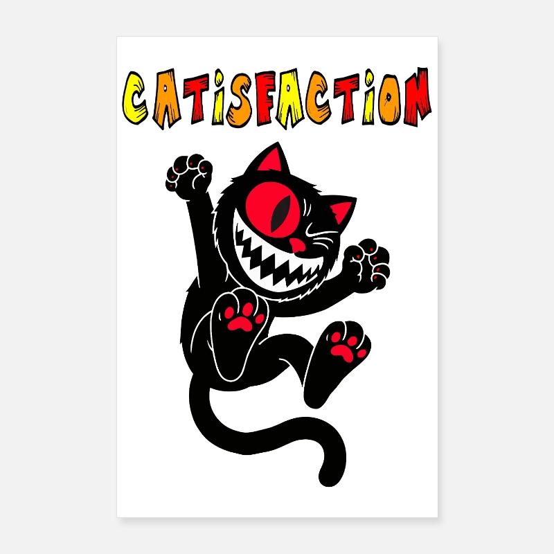 Catisfaction Poster 24" x 35" (60x90 cm)