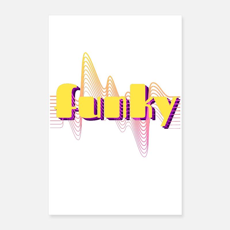 funky Poster 60 x 90 cm