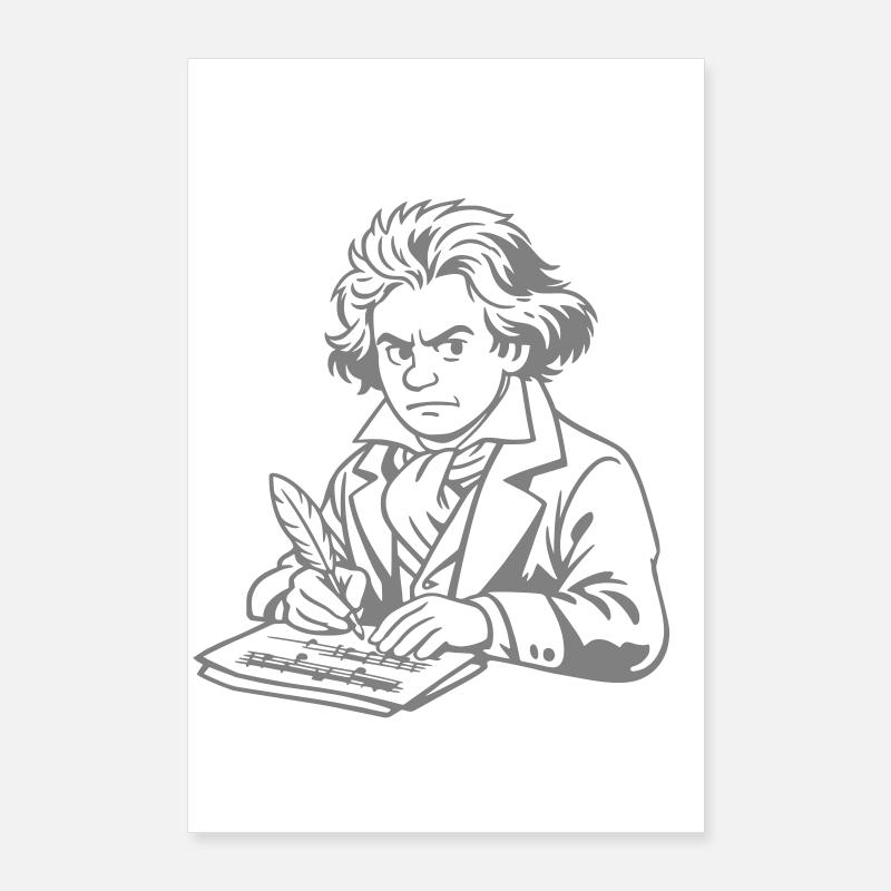 Beethoven Poster 60 x 90 cm