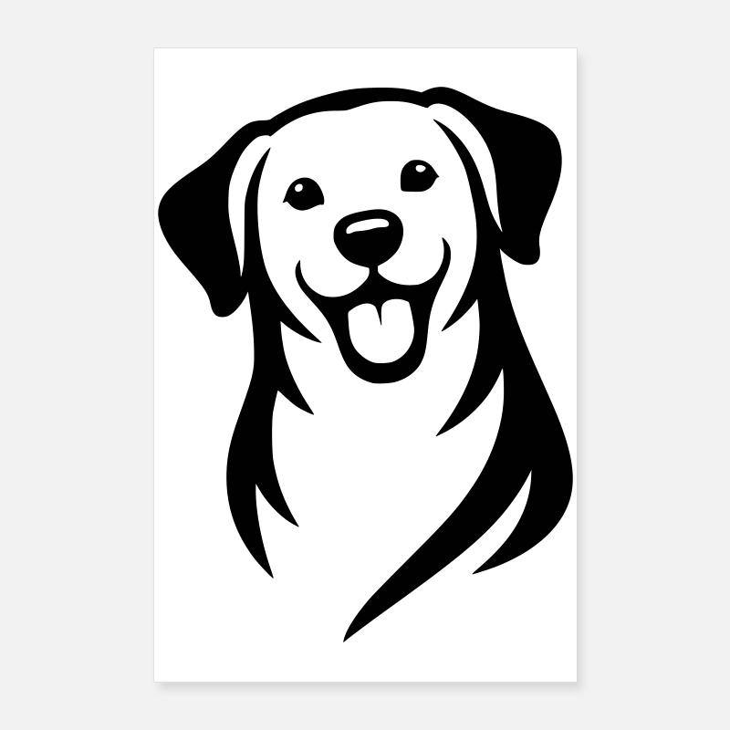 Hund Poster 60x90 cm