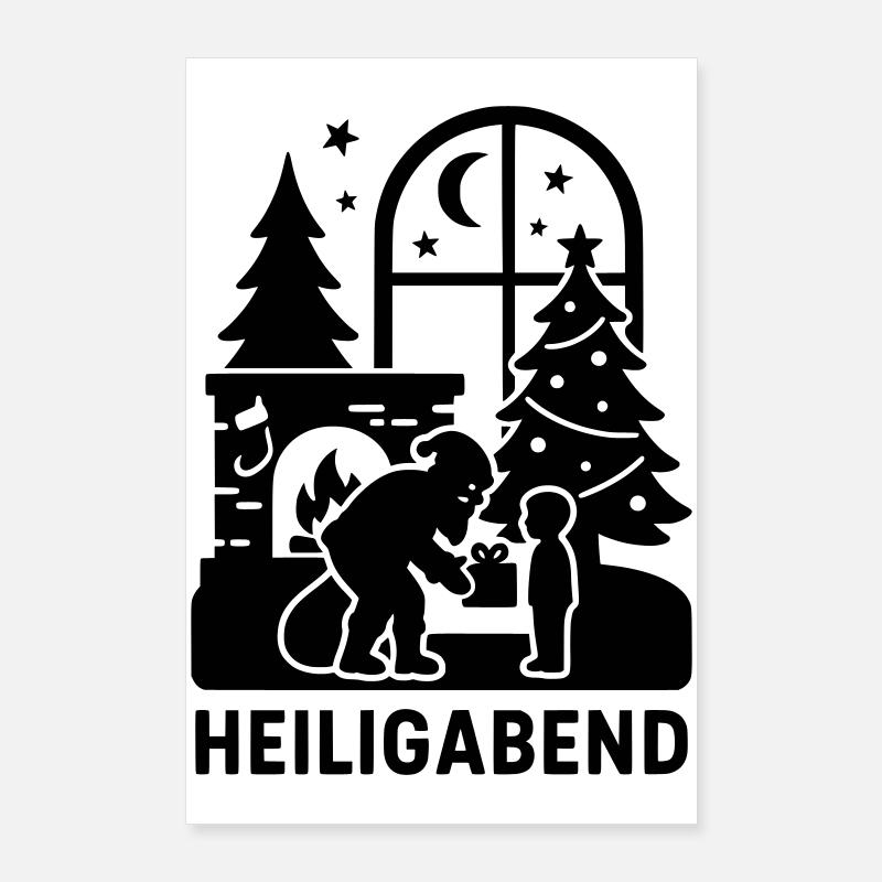 Christmas Eve Poster 24" x 35" (60x90 cm)