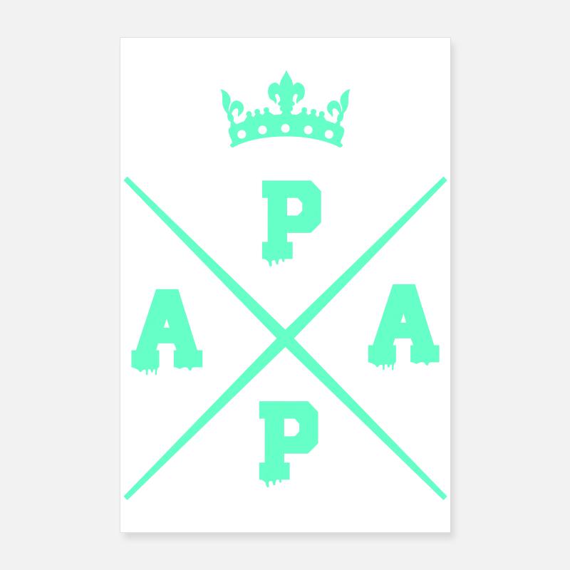 papa_krone Poster 60 x 90 cm