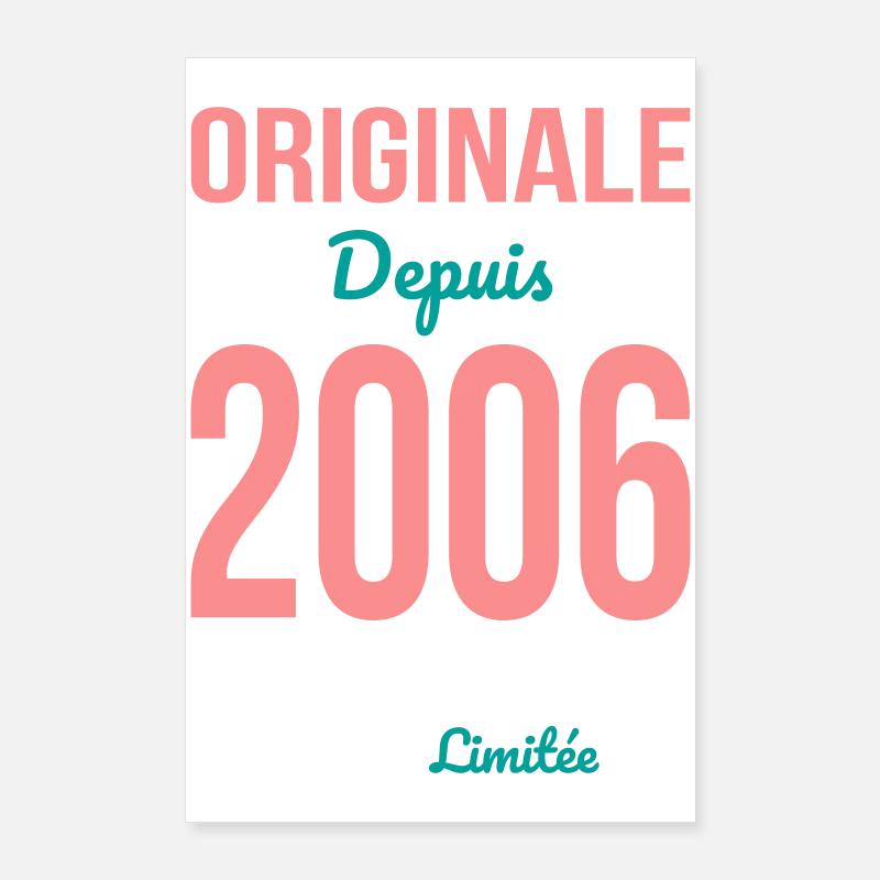 Original seit 2006 – 20-jähriges Jubiläum Poster 60x90 cm