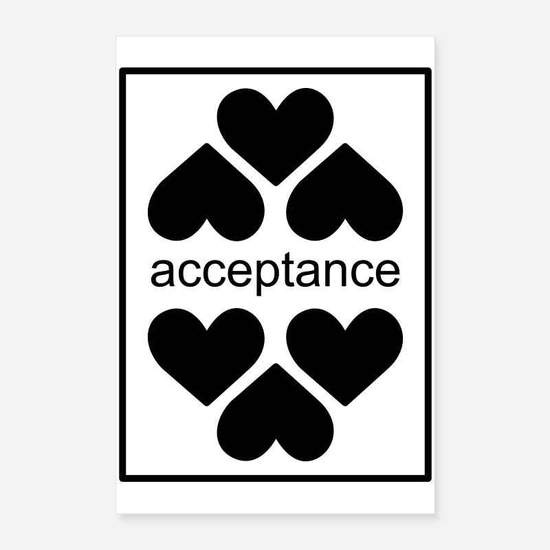 Acceptation Poster 60 x 90 cm