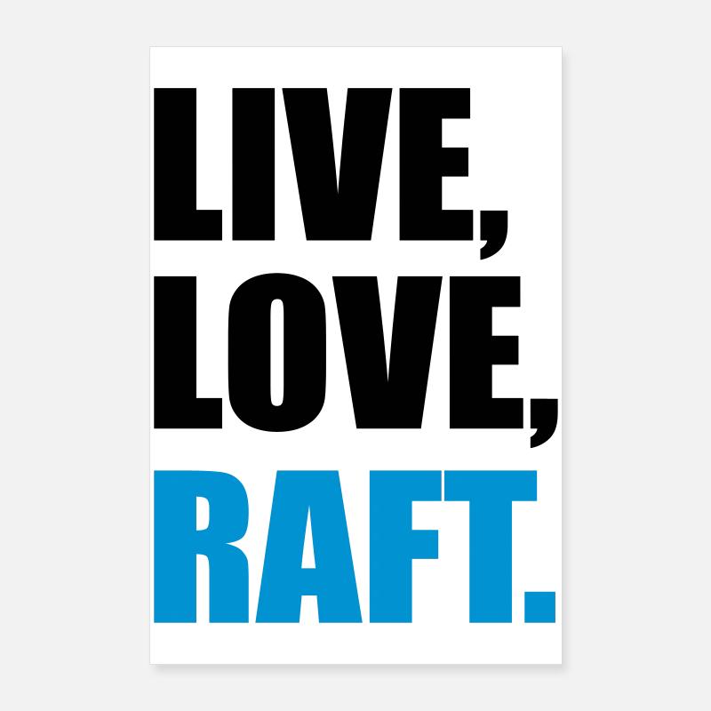 rafting Poster 60 x 90 cm