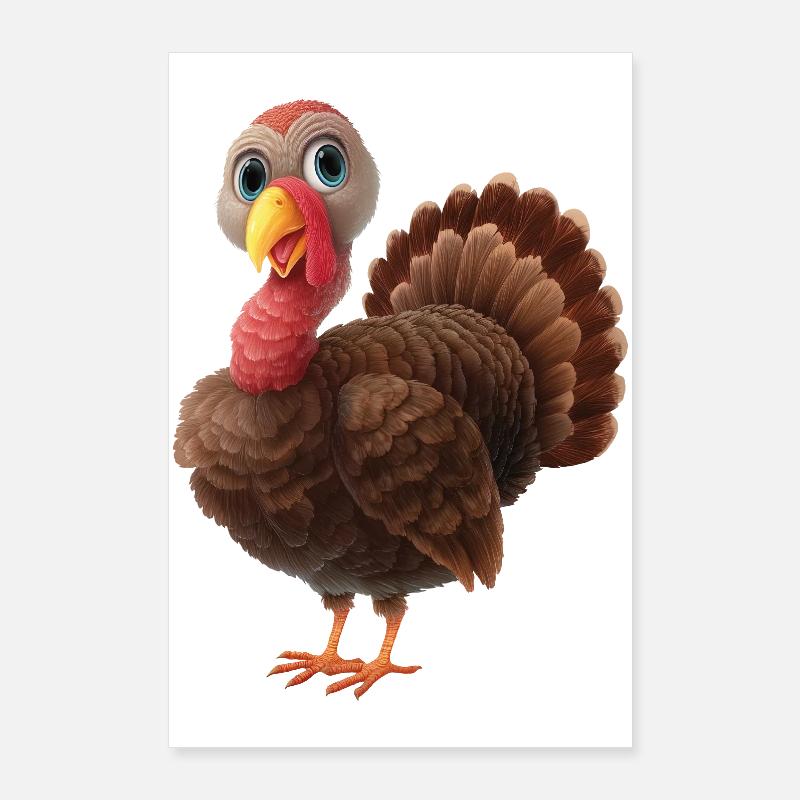 Turkey Poster 24" x 35" (60x90 cm)