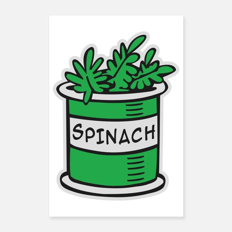 Spinat Poster 60x90 cm