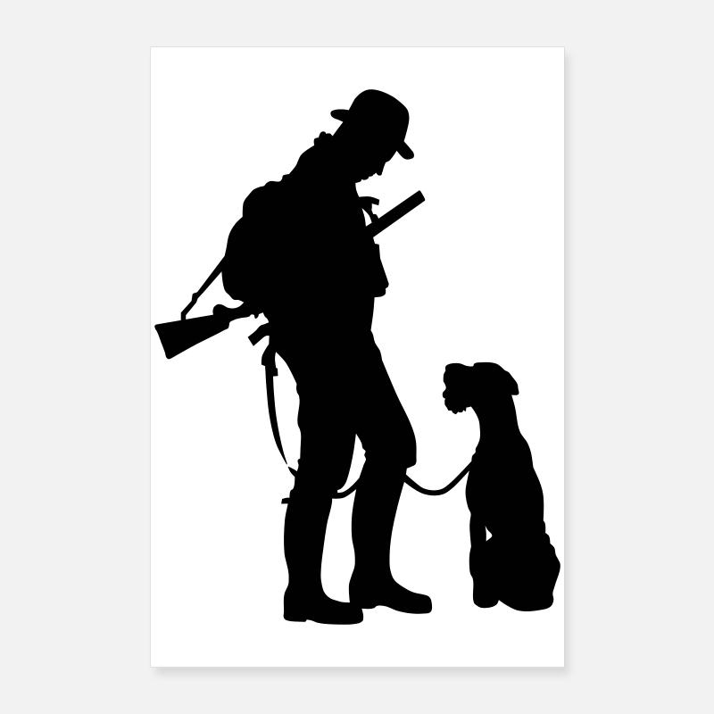 Jäger Poster 60x90 cm