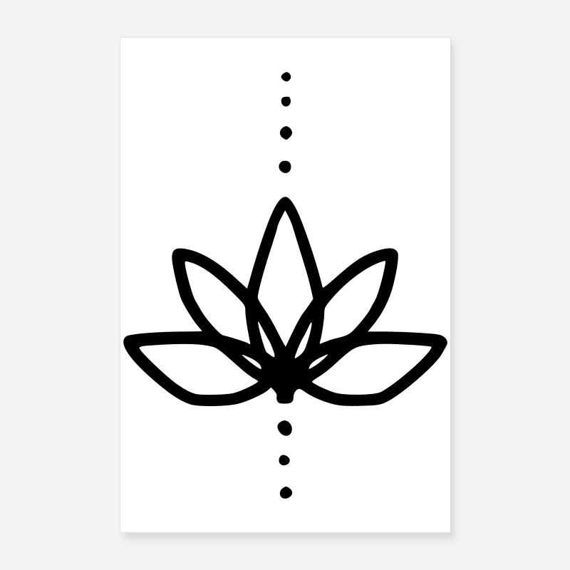 Fleur de cactus Poster 60 x 90 cm
