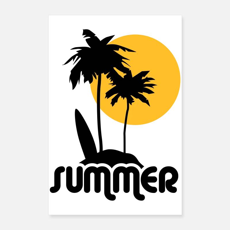summer Sommer Poster 60x90 cm