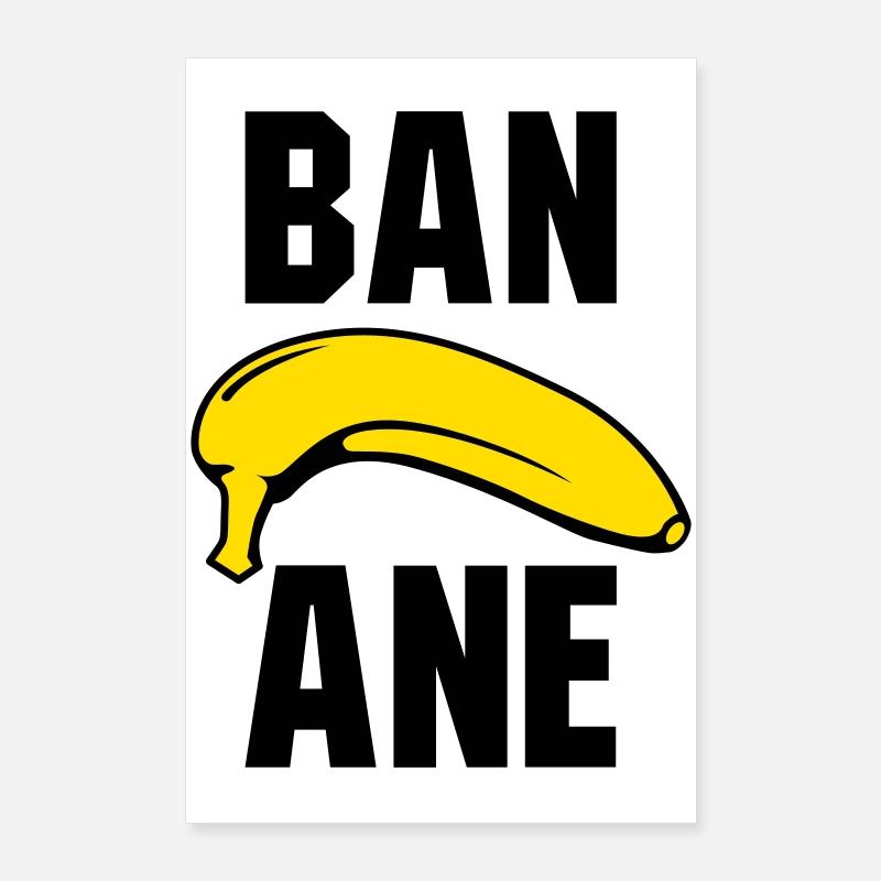 Banane Poster 60x90 cm