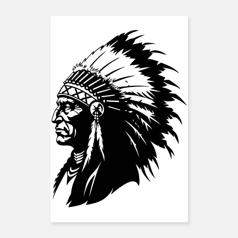 Chef indien Poster 60 x 90 cm