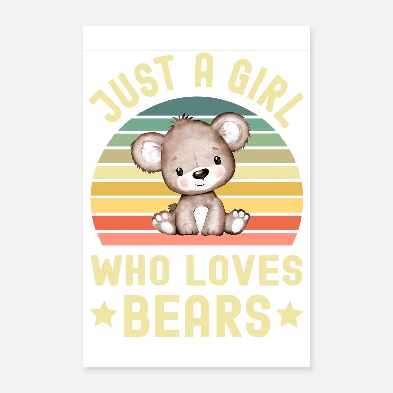 Bär Bären Poster 60x90 cm