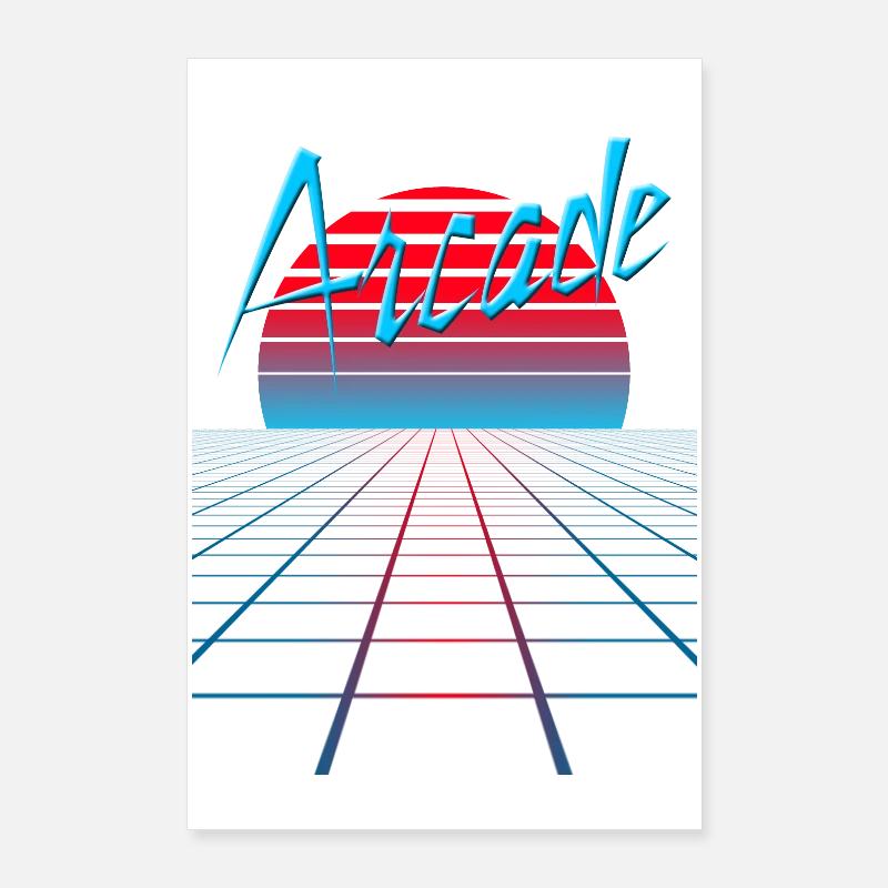NERDY pour toujours - Arcade Poster 60 x 90 cm