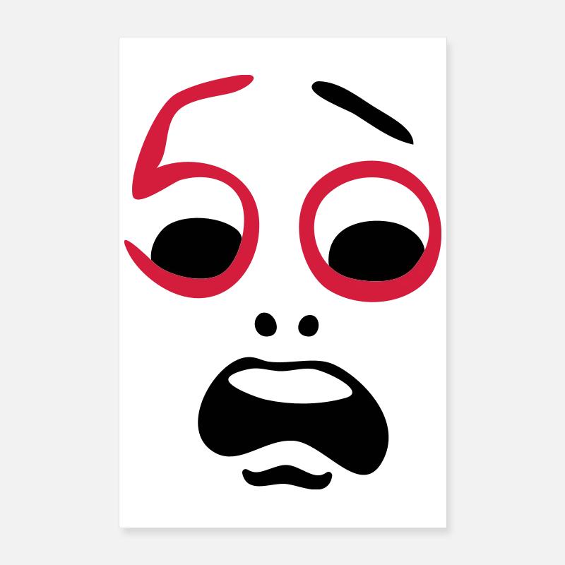 Hilfe, 50 Jahre ! Poster 60x90 cm