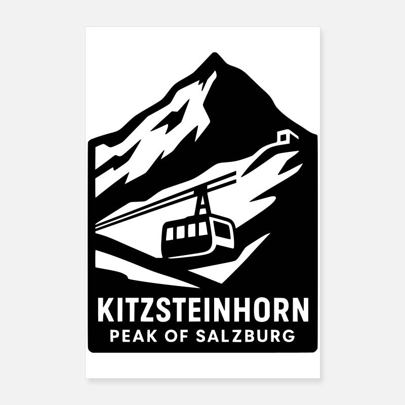 Kitzsteinhorn Alps Poster 24" x 35" (60x90 cm)