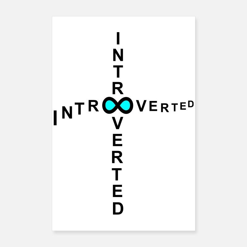 introverti Poster 60 x 90 cm