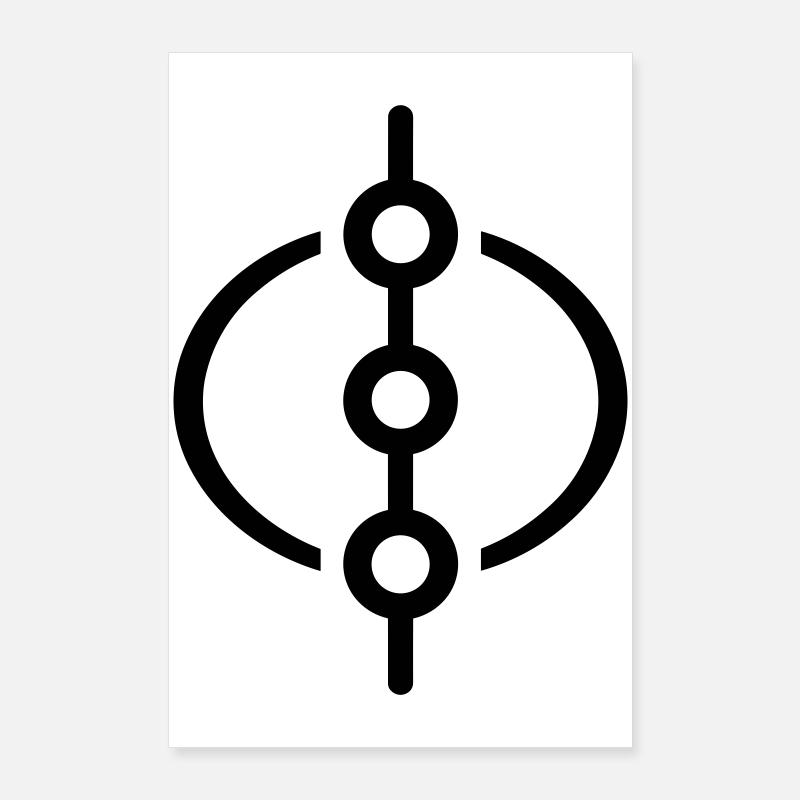 gravité Poster 60 x 90 cm