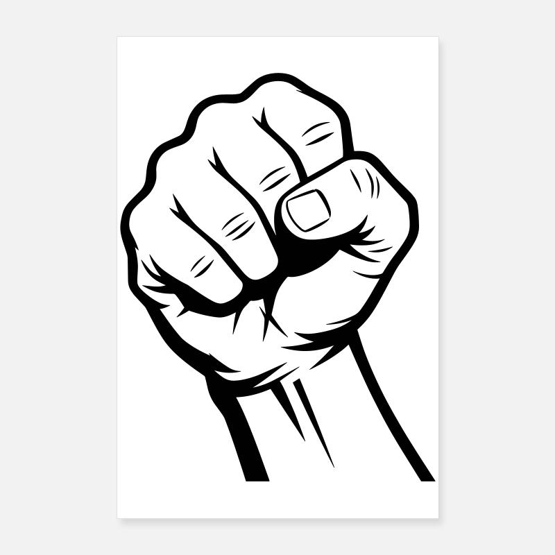 Fist Poster 24" x 35" (60x90 cm)