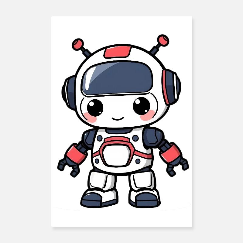 Roboter Poster 60x90 cm
