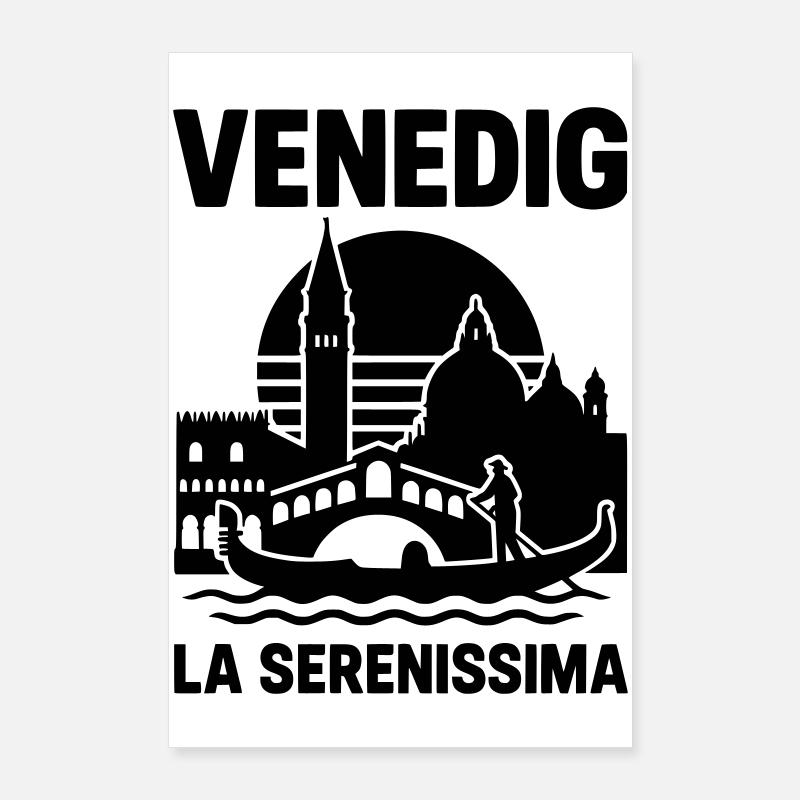 Venise la Sérénissime Poster 60 x 90 cm