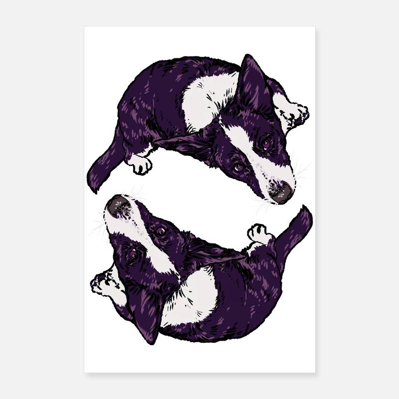 CORGIS Poster 24" x 35" (60x90 cm)