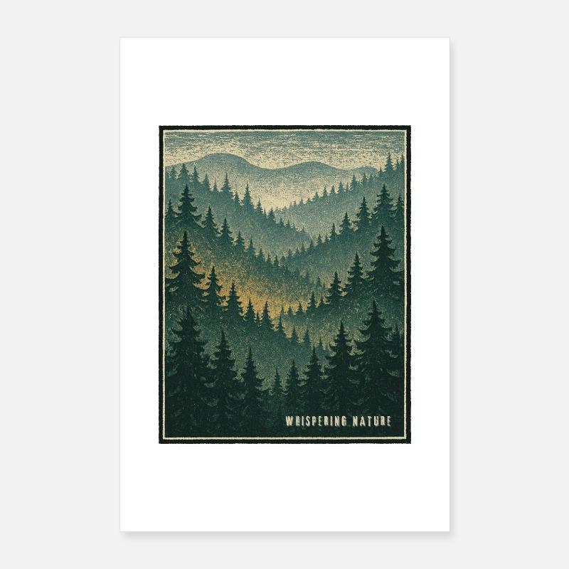 NATURE MURMURANTE Poster 60 x 90 cm