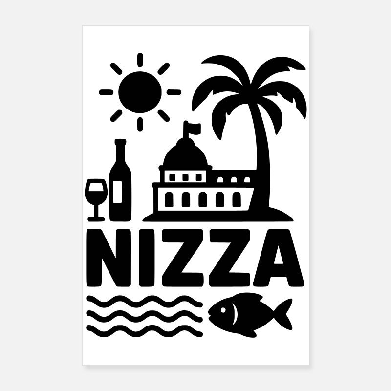 Nice Poster 24" x 35" (60x90 cm)