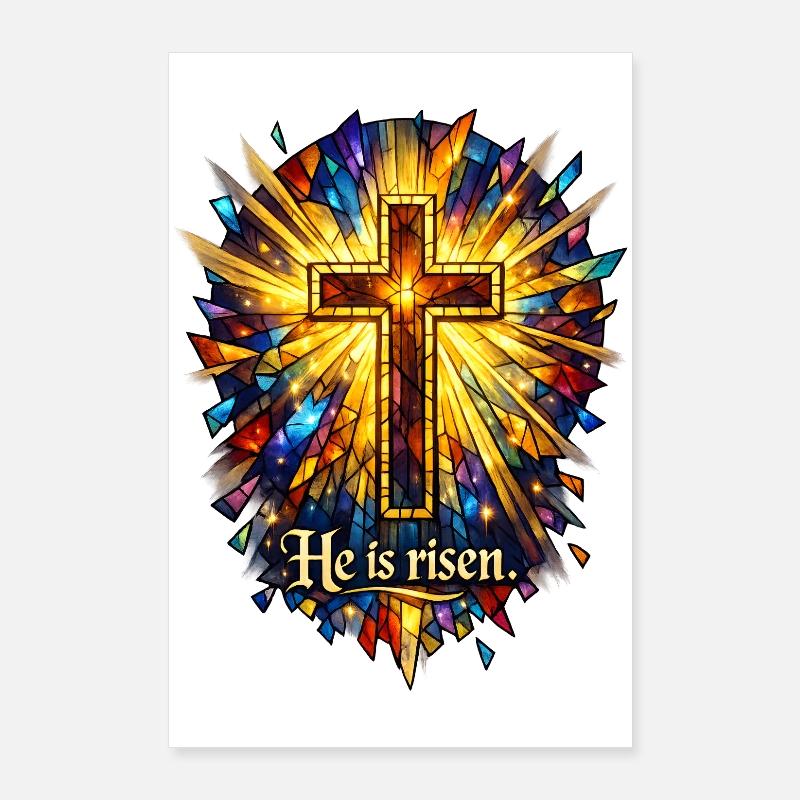 Il est ressuscité Poster 60 x 90 cm